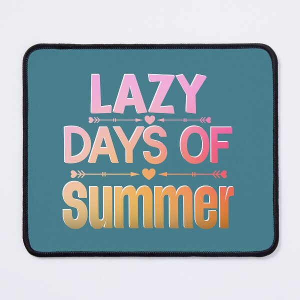 Item preview, Lazy days of Summer colourful designed and sold by TipTopTapo.