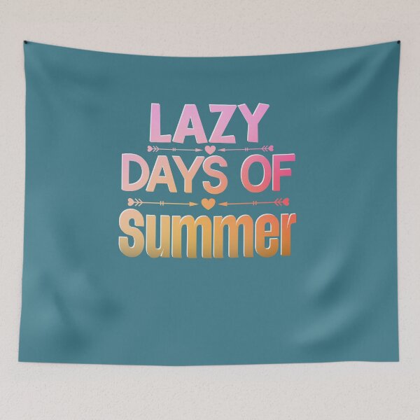 Item preview, Lazy days of Summer colourful  designed and sold by TipTopTapo.