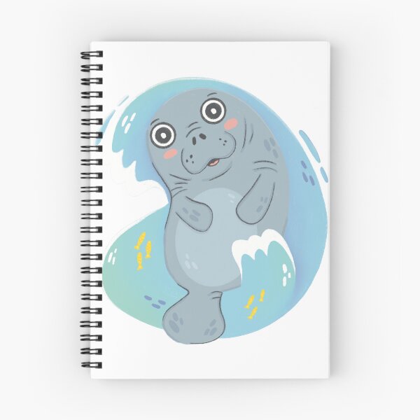 Item preview, Manatee Illustrated designed and sold by SleepyLilSloth.