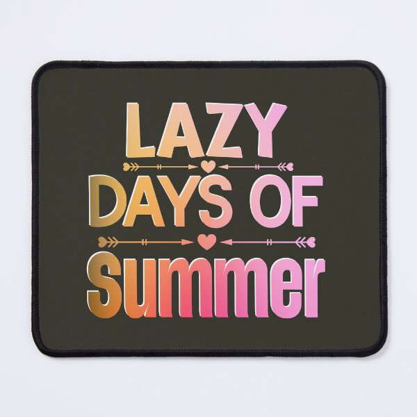Item preview, Lazy days of Summer colourful designed and sold by TipTopTapo.