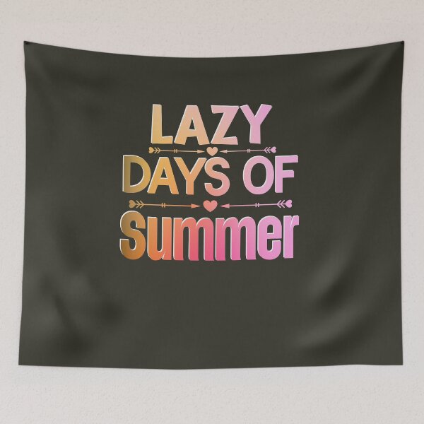 Item preview, Lazy days of Summer colourful  designed and sold by TipTopTapo.
