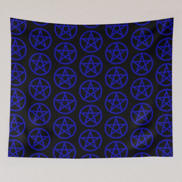 Aperçu de l'œuvre Pentacle bleu créée et vendue par Nekrotikk.