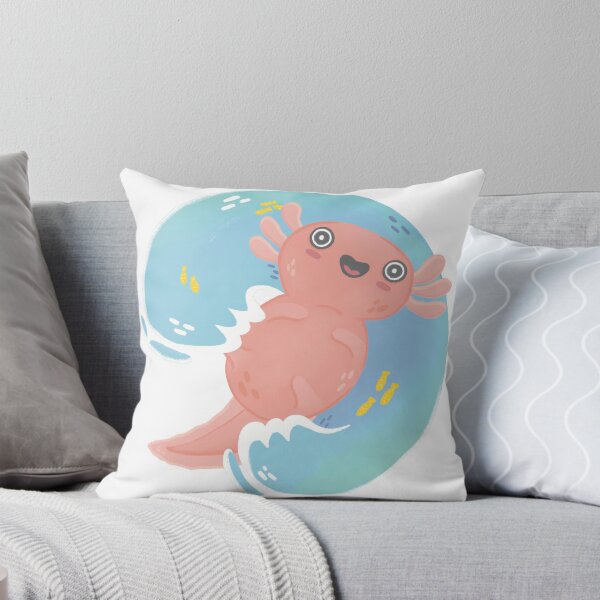 Item preview, Happy Axolotl Illustrated  designed and sold by SleepyLilSloth.