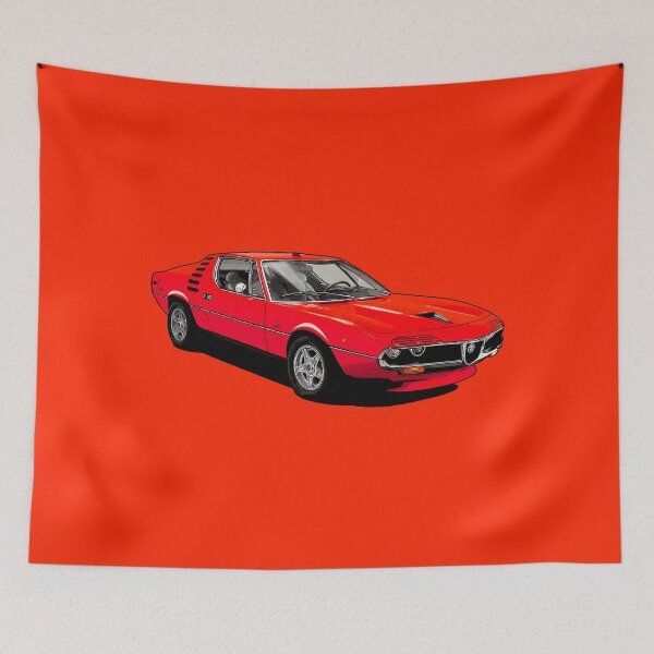 Item preview, Red classic 1970s Italian sports coupe designed and sold by ApexFibers.