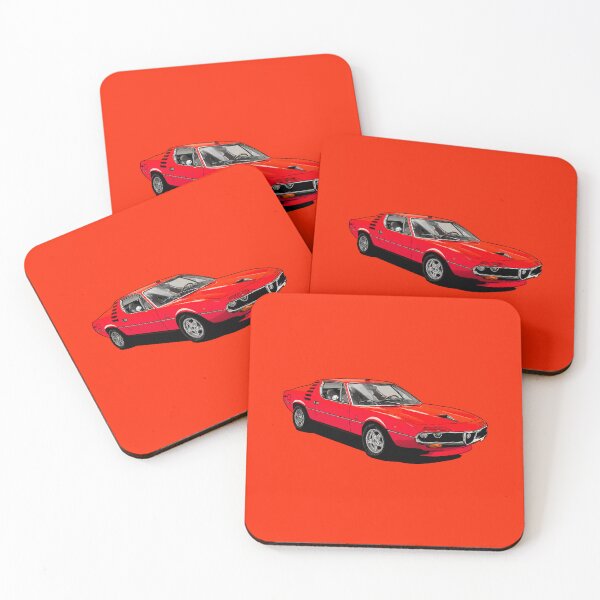 Item preview, Red classic 1970s Italian sports coupe designed and sold by ApexFibers.