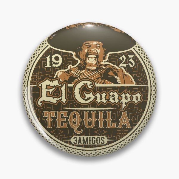 Item preview, El Guapo Tequila Label designed and sold by Alema Art.