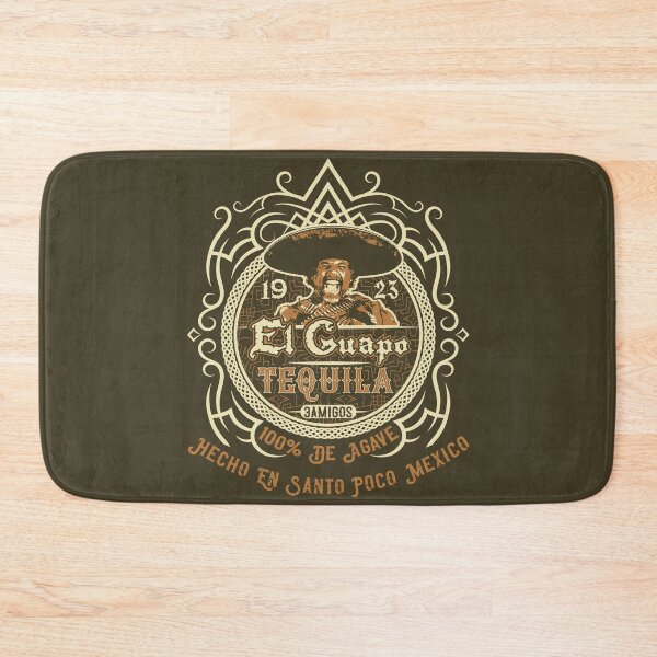 Item preview, El Guapo Tequila Label designed and sold by Alema Art.