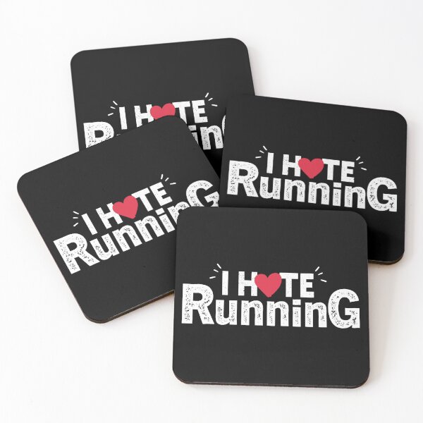Item preview, I Hate Running Runner Gift designed and sold by Luna1Shop.