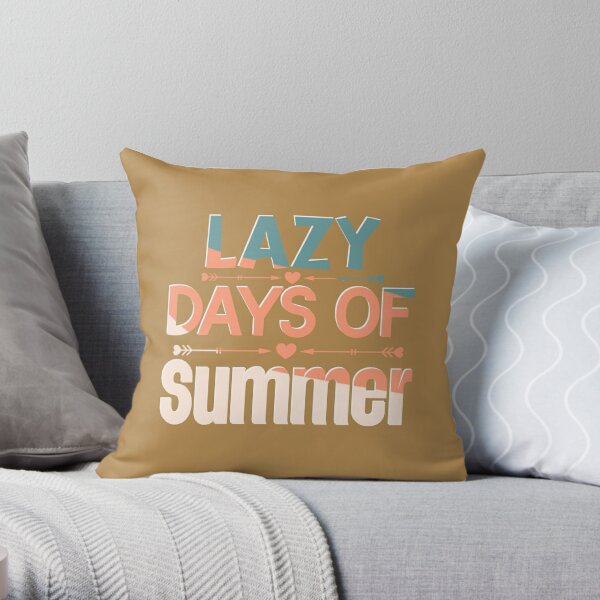 Celebrate Lazy Day with comfy pillows