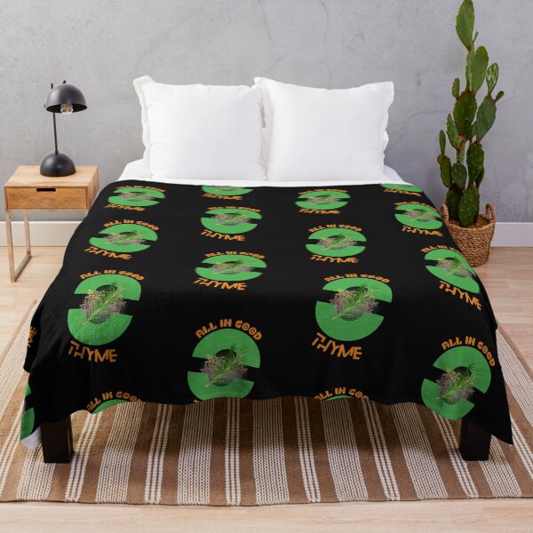 Item preview, All in Good Thyme - Funny Typography designed and sold by SBWorld.