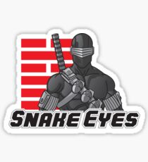 Snake Eyes — G.I. Joe Sticker