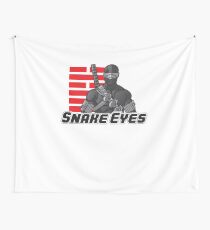 Snake Eyes — G.I. Joe's Greatest Ninja, 80s toys Wall Tapestry