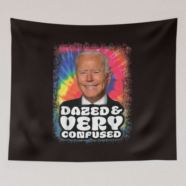 Artikelvorschau, Biden Benommen und sehr verwirrt Tiedye Funny entworfen und verkauft von carentifnp38.
