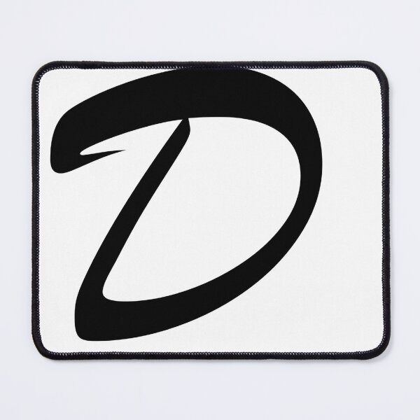 Item preview, Alphabet Letter D Initial Symbol Surname First Name Country Man Woman Baby Love Gift Idea Wife Husband Marriage Company Sport Team Group Brotherhood Logo Studies Vehicle Image designed and sold by MonArtisteSam.