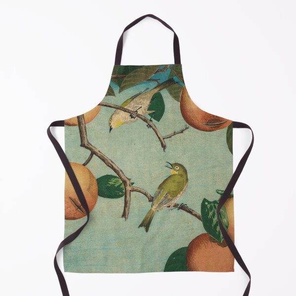Item preview, Persimmons and White-Eyes Birds designed and sold by JustCoolShop.