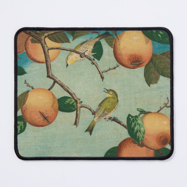 Item preview, Persimmons and White-Eyes Birds designed and sold by JustCoolShop.