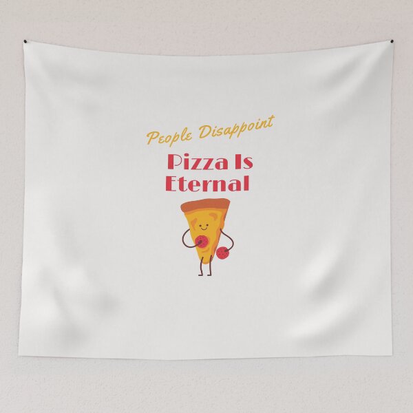 Item preview,  People Disappoint Pizza Is Eternal designed and sold by yassminishop.