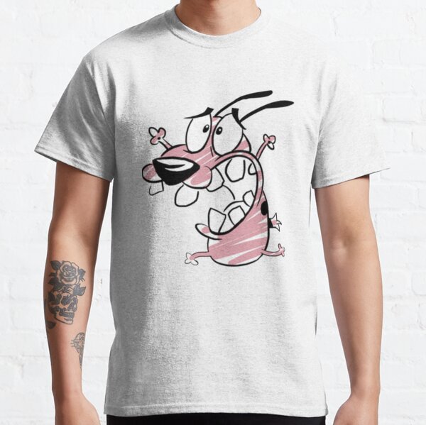 Coraje el perro cobarde Camiseta clásica