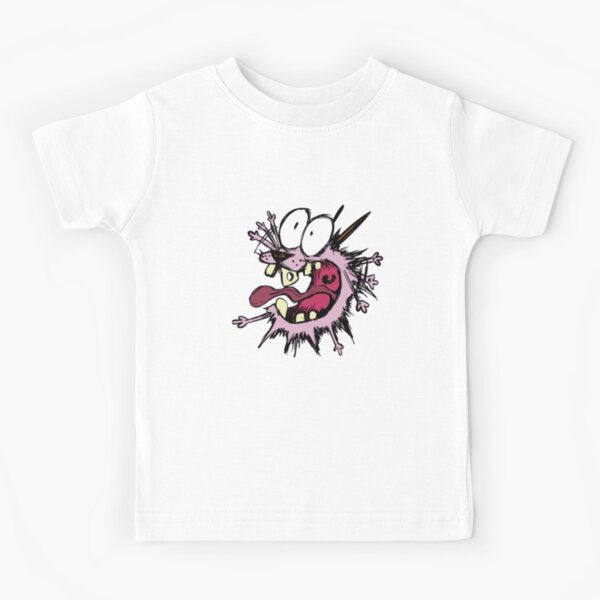 Coraje el perro cobarde Camiseta para niños