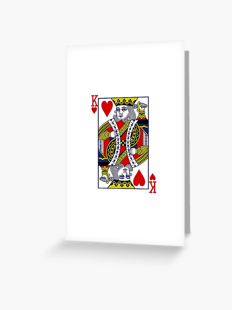 Petit Sifflet Ancien En Forme De Carte à Jouer – Roi De Cœur, Jouet Jeu, Vintage