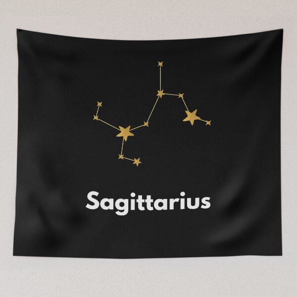 Item preview, Sagittarius, Sagittarius Sign, Black designed and sold by Magic Love Art Print.