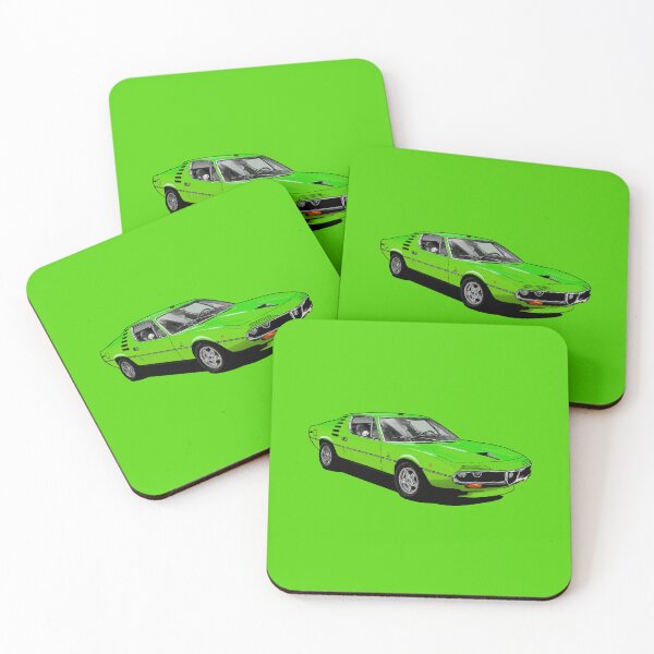 Item preview, Green classic 1970s Italian sports coupe designed and sold by ApexFibers.