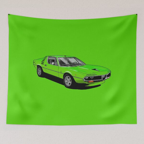 Item preview, Green classic 1970s Italian sports coupe designed and sold by ApexFibers.