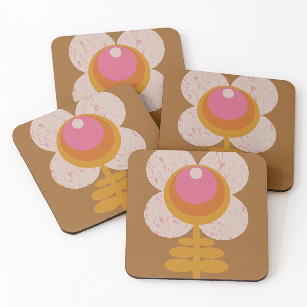 Item preview, Geometric vintage flower designed and sold by IlustraDeni.