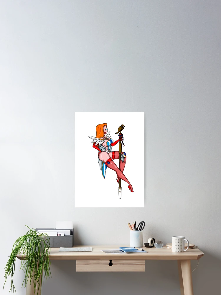 Thumbnail 2 of 3, Poster, Jessica Rabbit designed and sold by Zelala.