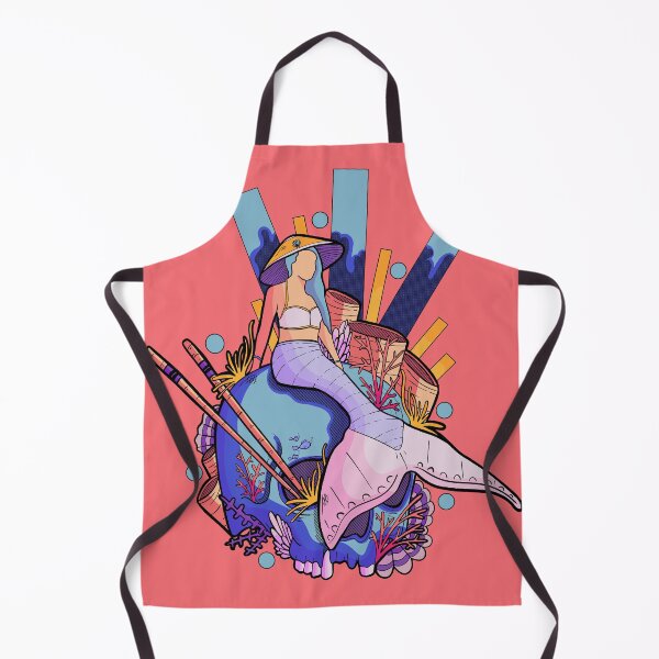 Item preview, The mermaid and the skull designed and sold by Swadeillustrations.
