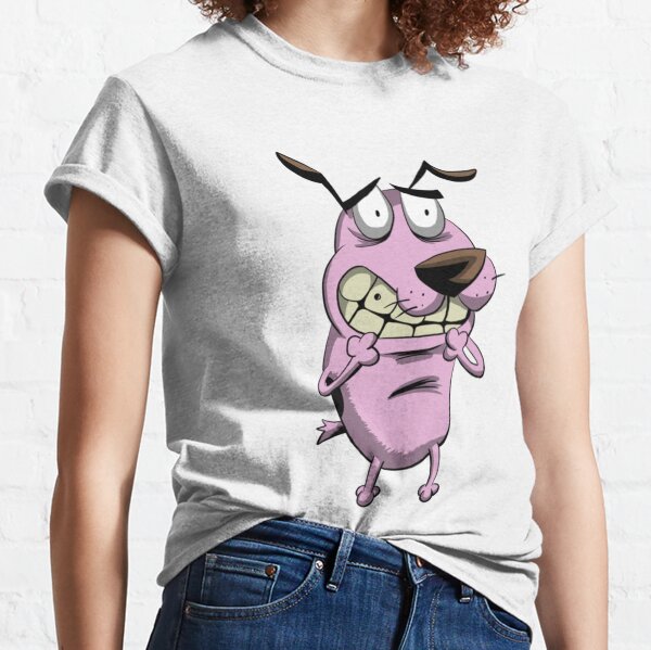 Coraje el perro cobarde Camiseta clásica