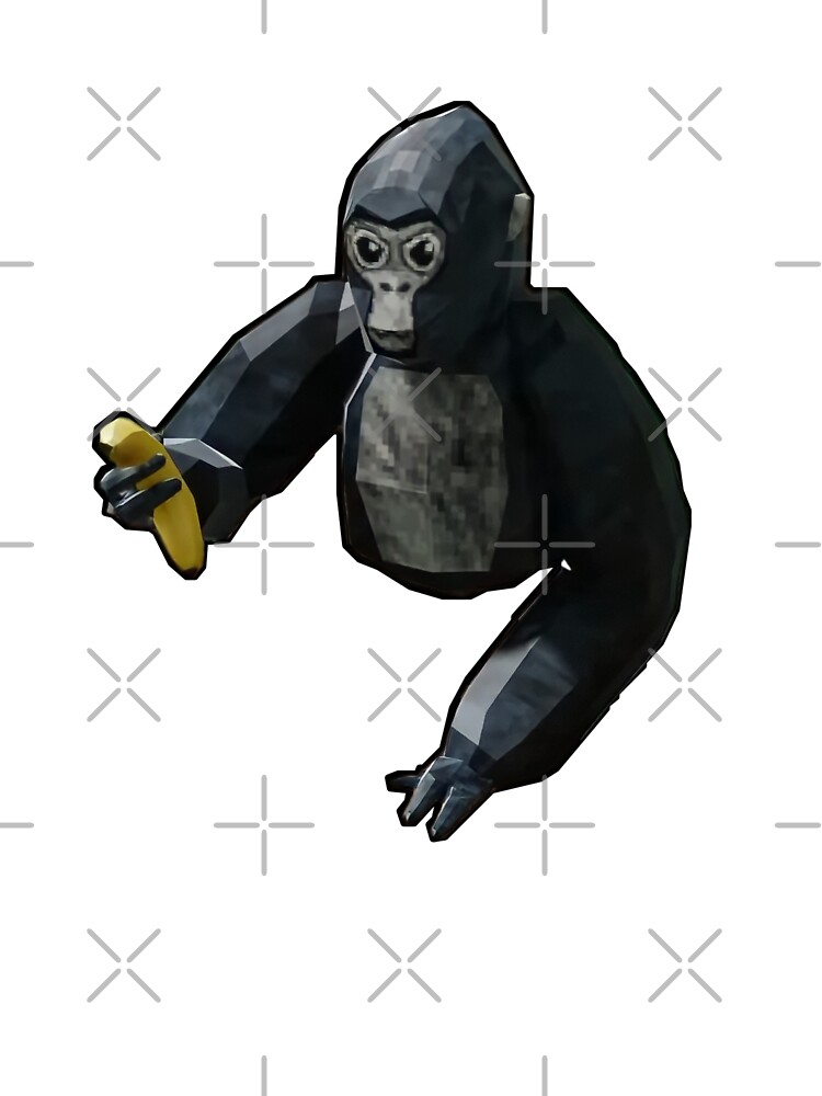 Gorilla tag monkey with birthday hat  Bath Mat for Sale by KianRebec