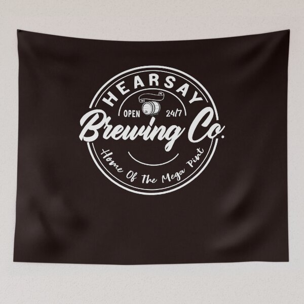 Item preview, Hearsay Brewing Company Hearsay Brewing Co Home Of The Mega designed and sold by carentifnp38.
