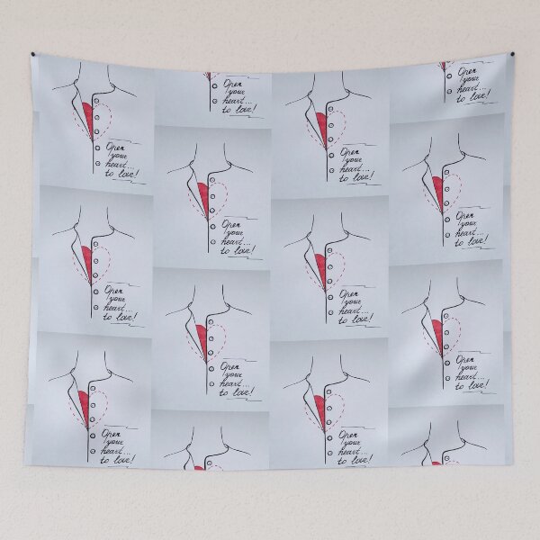 Item preview, Open your heart...to love designed and sold by SevilGoriuc.