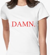 Kendrick Lamar - DAMN. Women's Fitted T-Shirt