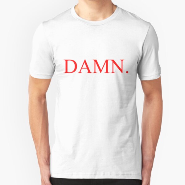 Kendrick Lamar - DAMN. Slim Fit T-Shirt