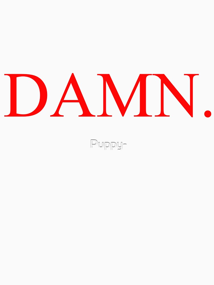 Kendrick Lamar - DAMN. by Puppy-