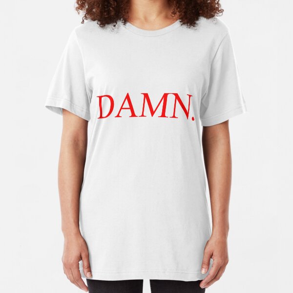 Kendrick Lamar - DAMN. Slim Fit T-Shirt