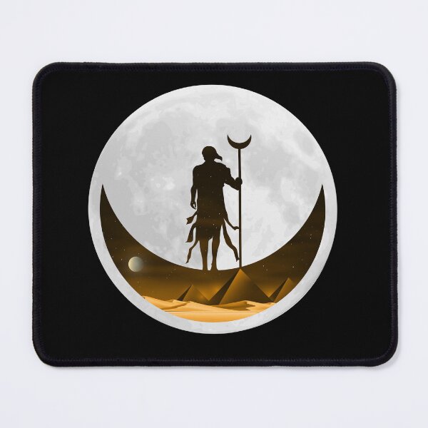 Item preview, Khonsu Egyptian God of the Moon designed and sold by blackdogshop.