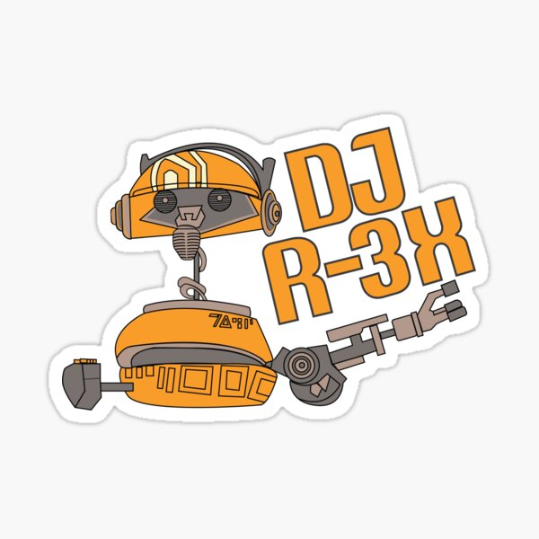 DJ Rex Sticker