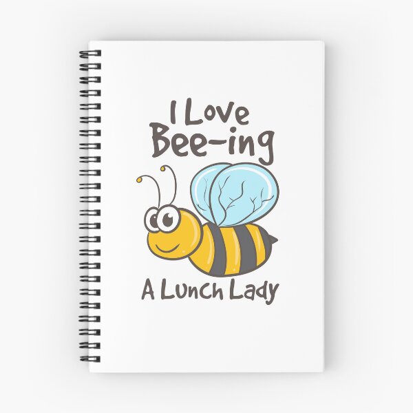 Item preview, I Love Bee-ing A Lunch Lady Appreciation designed and sold by Betsytiptoe.