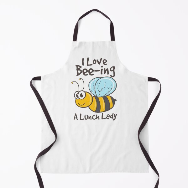 Item preview, I Love Bee-ing A Lunch Lady Appreciation designed and sold by Betsytiptoe.