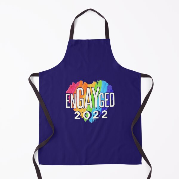 Item preview, Engayged 2022 LGBTQ Rainbow Heart designed and sold by jaygo.