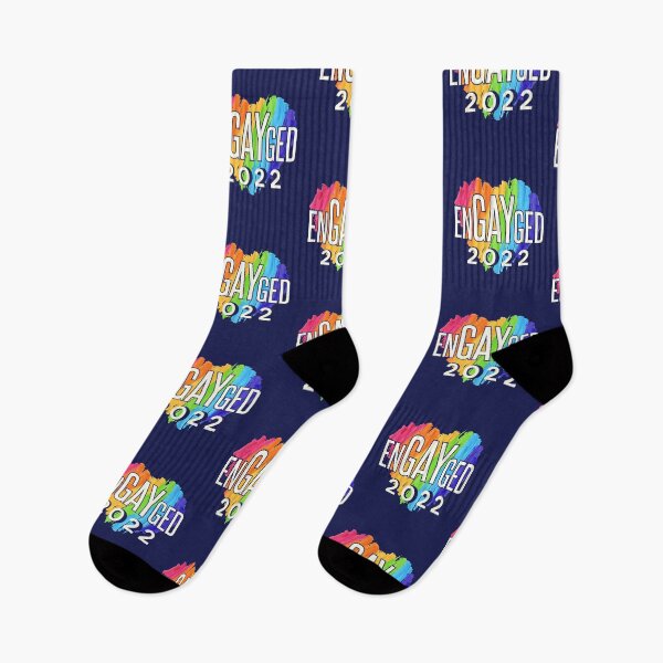 Item preview, Engayged 2022 LGBTQ Rainbow Heart designed and sold by jaygo.