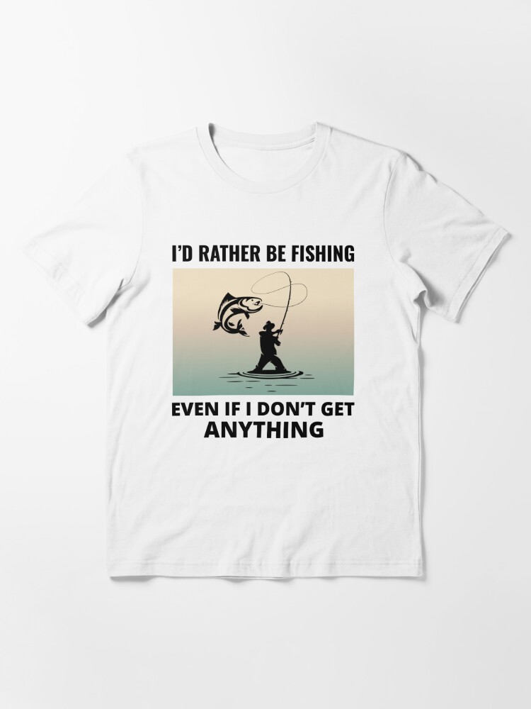 Fishing Dad Daddy Fisherman Childern Funny Fish So' Men's Tall T-Shirt
