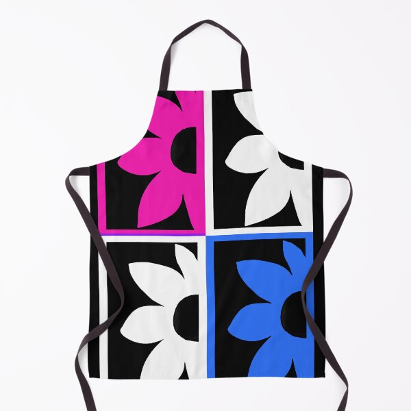 Item preview, Mod Quad,Half Daisey, Daisey, 1960s Mod, Mid Century Modern, 1960s, Sixties, Big flower print designed and sold by Nostrathomas66.