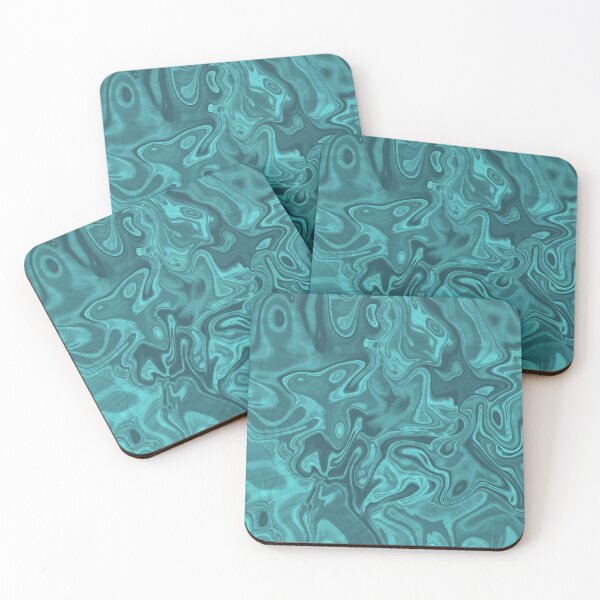 Item preview, Dark Teal Liquid Swirl designed and sold by Saanis.