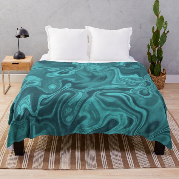 Item preview, Dark Teal Liquid Swirl designed and sold by Saanis.