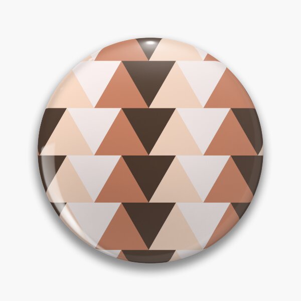 Item preview, Abstract Geometric Pattern Made Out Of Orange Triangles designed and sold by HopefulFlower.