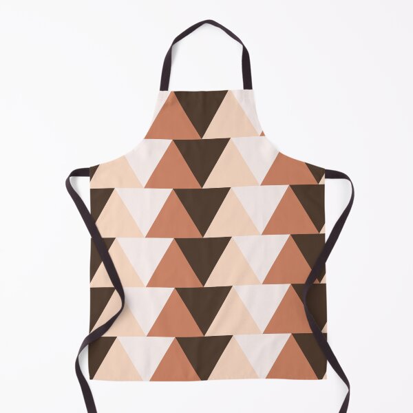 Item preview, Abstract Geometric Pattern Made Out Of Orange Triangles designed and sold by HopefulFlower.